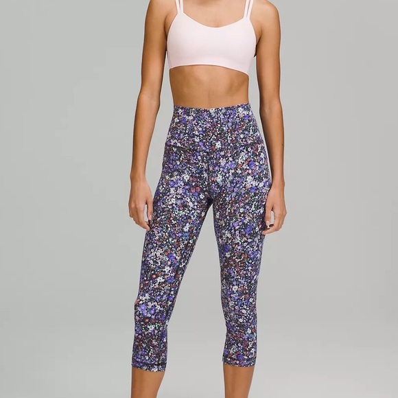 lululemon Align™ High-Rise Crop 21" FLBM FLOWER BURST MULTI - Picture 5 of 7